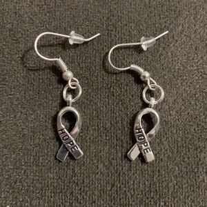 Hope Earrings for cancer